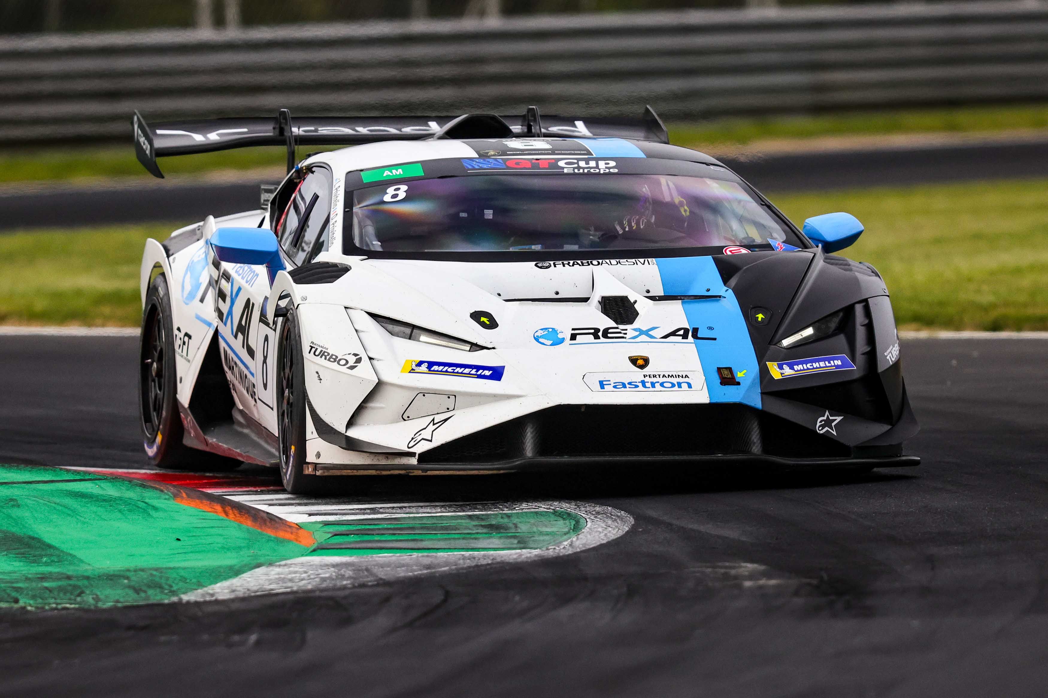 The SVC Lambo of the Privitelio family tops free practice in Monza